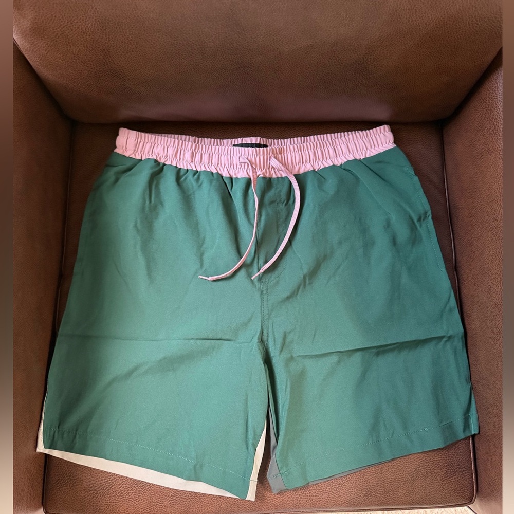 Green Men’s Swim Shorts